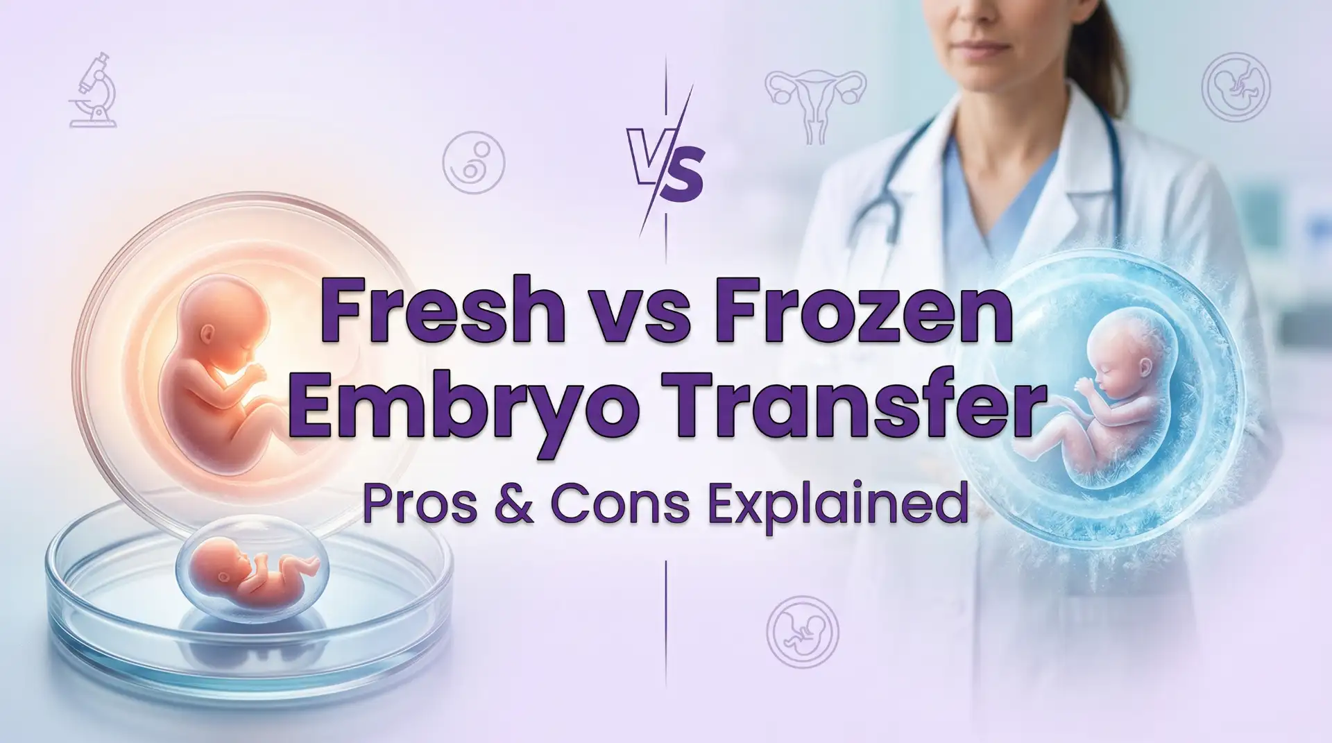 Fresh vs Frozen Embryo Transfer: Pros & Cons